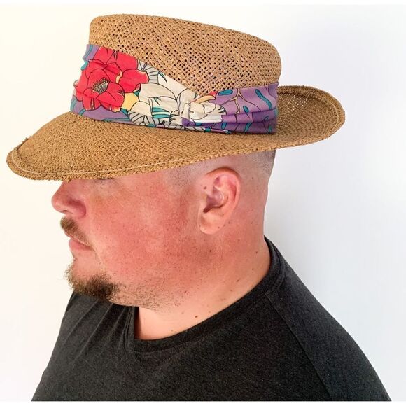 Vintage straw Panama hat   - Picture 1 of 11